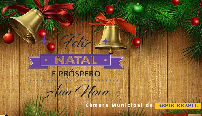 Mensagem de Natal e Ano-Novo